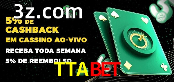 Promoções do cassino ao Vivo TTABET